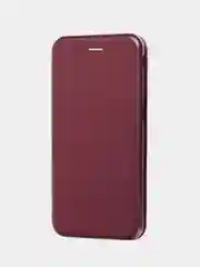 Пурпурный чехол-книжка на Huawei P20 Lite 2018, Хуавей П20 Лайт 2018