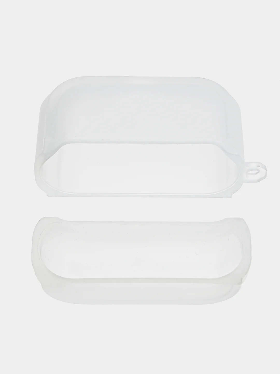 Белый чехол для наушников Apple AirPods 1 / Pro 2 / 3, силиконовый