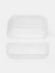Белый чехол для наушников Apple AirPods 1 / Pro 2 / 3, силиконовый