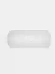 Белый чехол для наушников Apple AirPods 1 / Pro 2 / 3, силиконовый