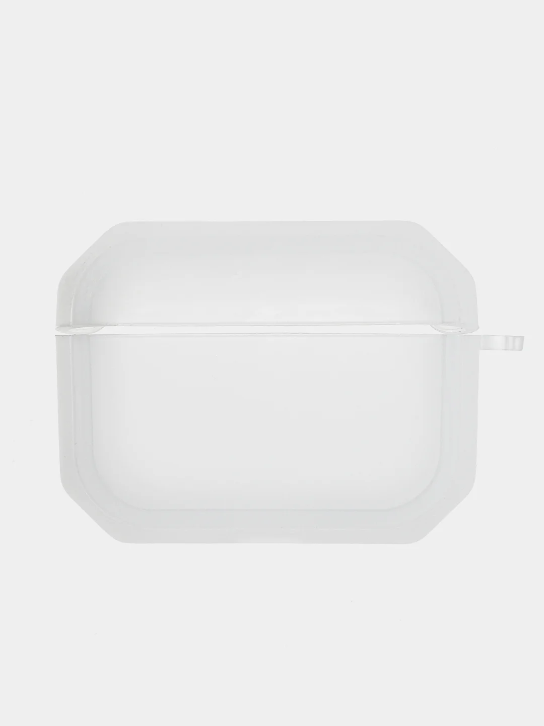 Белый чехол для наушников Apple AirPods 1 / Pro 2 / 3, силиконовый