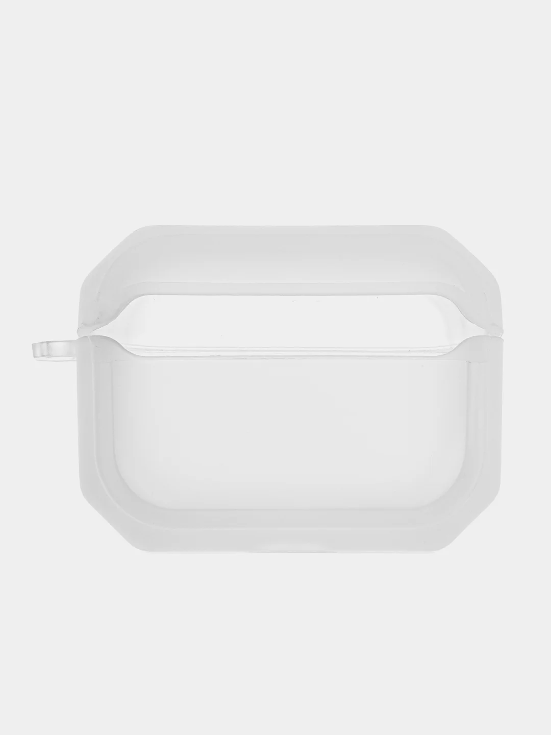 Белый чехол для наушников Apple AirPods 1 / Pro 2 / 3, силиконовый