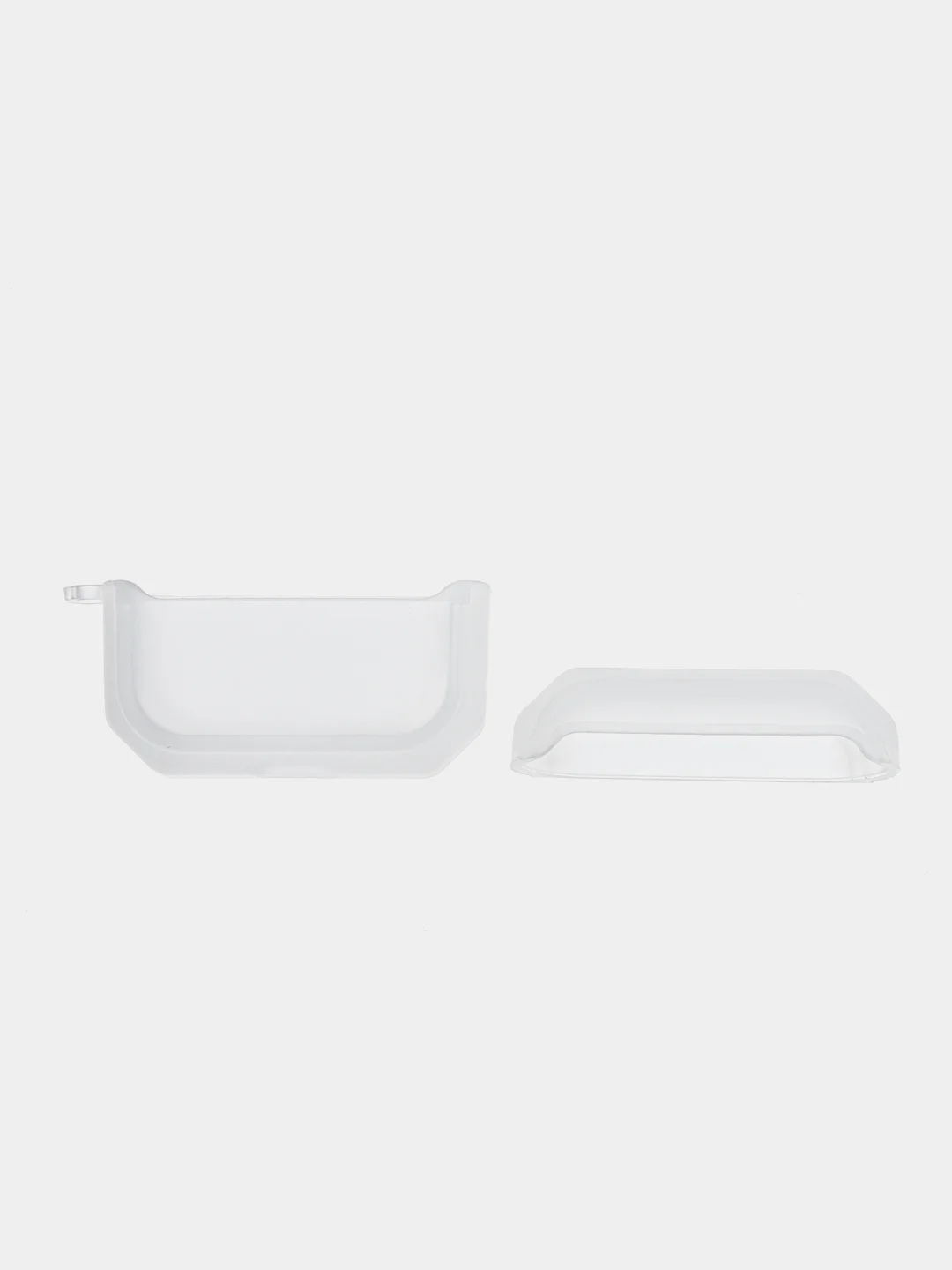 Белый чехол для наушников Apple AirPods 1 / Pro 2 / 3, силиконовый