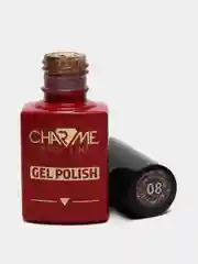 Золотой гель-лак Charme Firework, с поталью