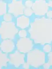 Бордовый наклейка на окно новый год, новогодняя, снежинка, дед мороз, двусторонняя, статическая