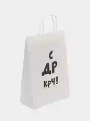 Мятный подарочные пакеты с приколами, крафт
