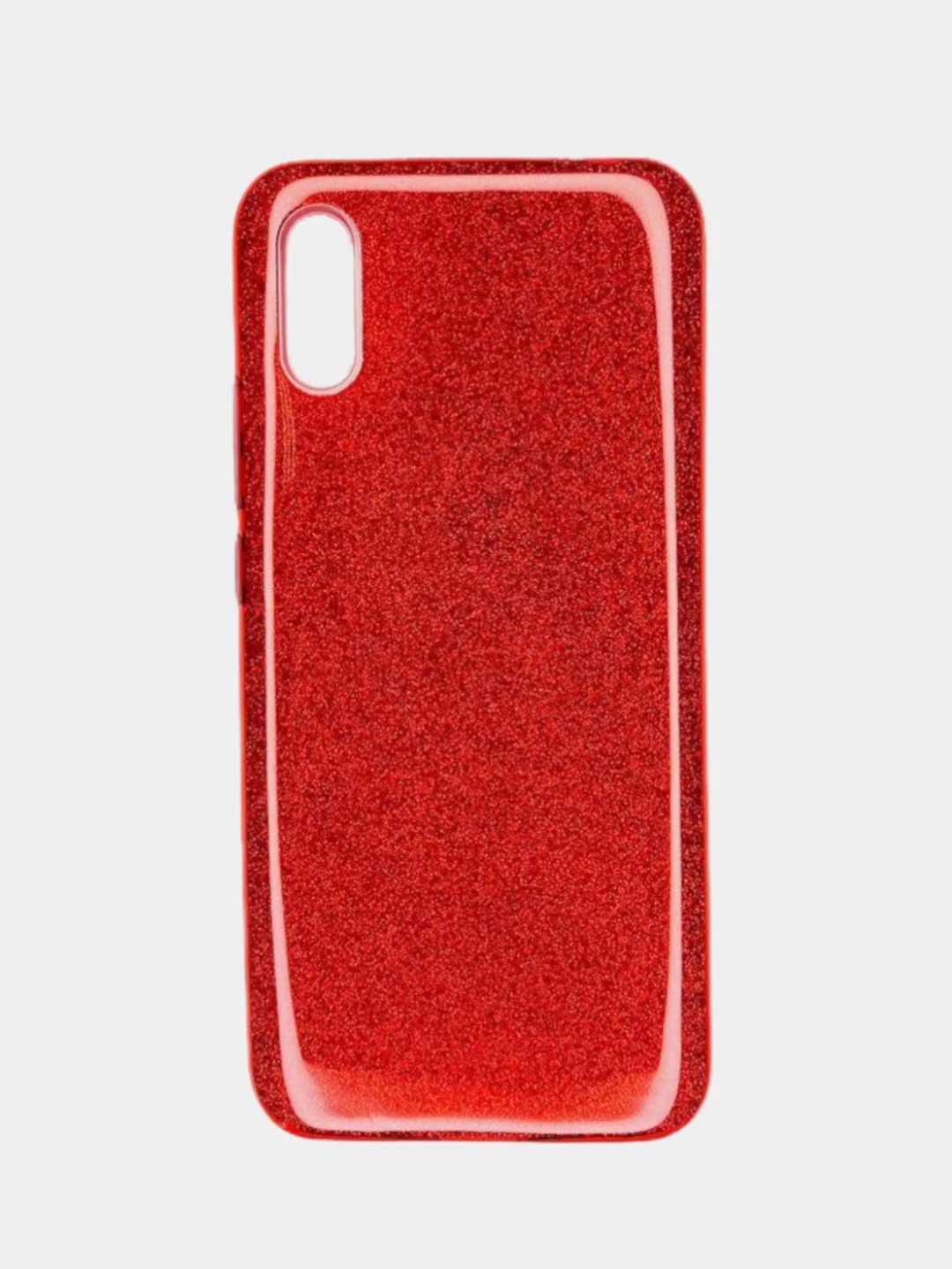 Алый чехол для Xiaomi Redmi 9A (Сяоми Редми 9А), блестящий