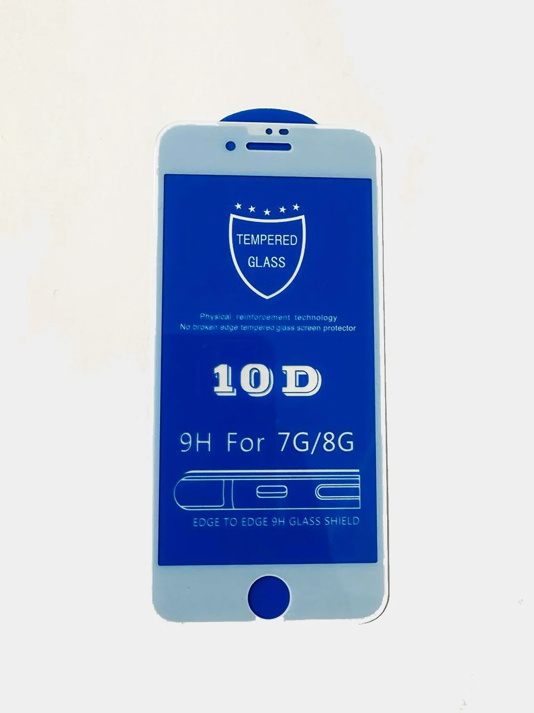 Белый защитное стекло для iPhone 7/8/SE2020