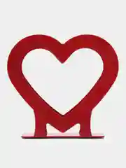 Салфетница "Сердце" из металла