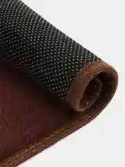 Светло-коричневый коврик для ванной