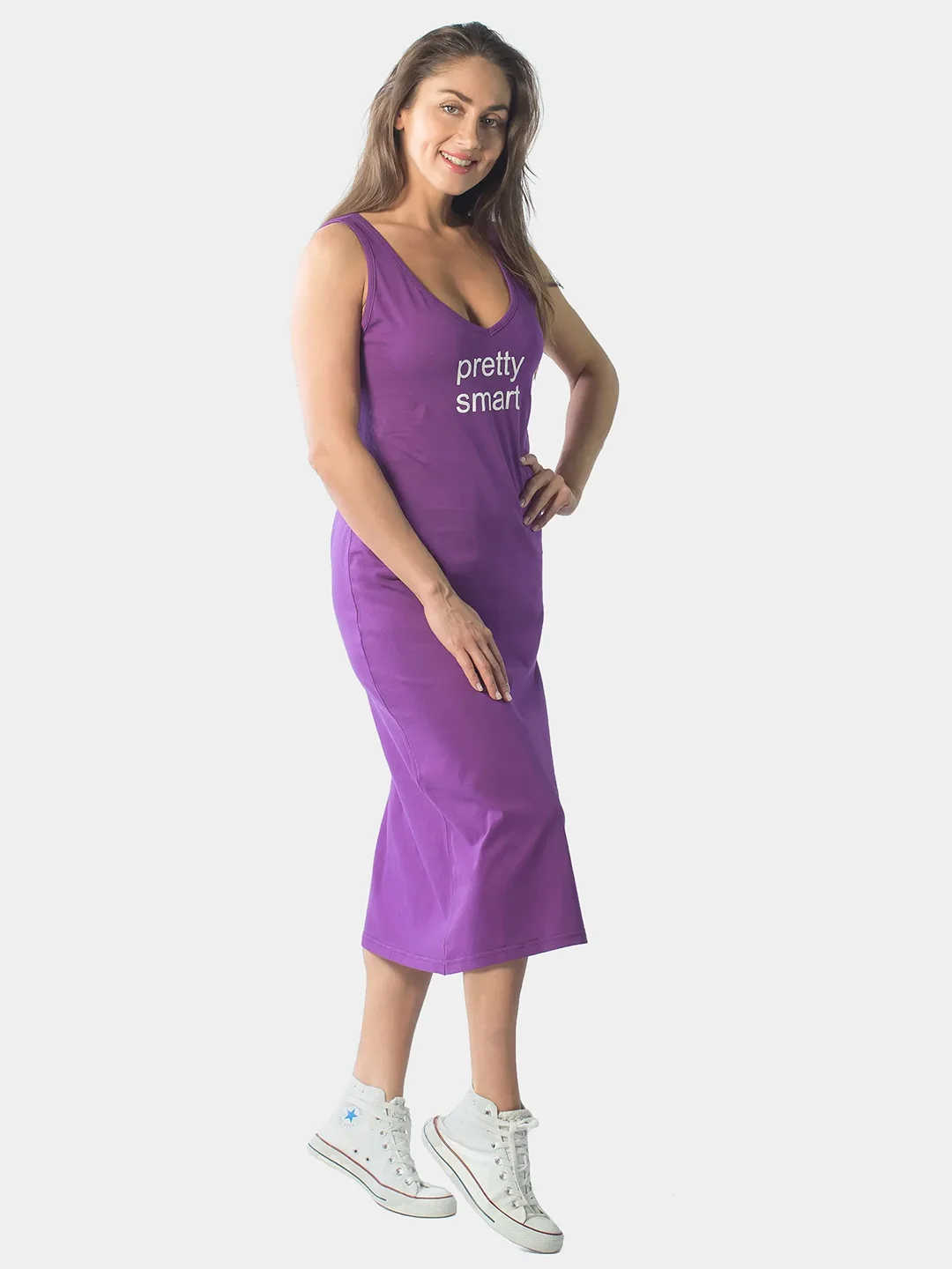 Фиолетовый платье женское pretty smart КП1437П2 фиолетовый