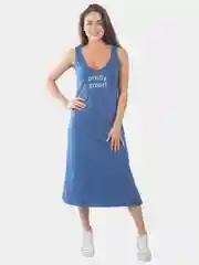 Индиго платье женское pretty smart КП1437П2 индиго