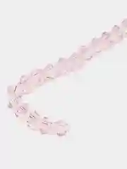 Конфетный бусины биконусы для рукоделия, стеклянные, граненые