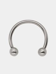 Септум "Шар", из стали, унисекс, 5 цветов, 3 размера
