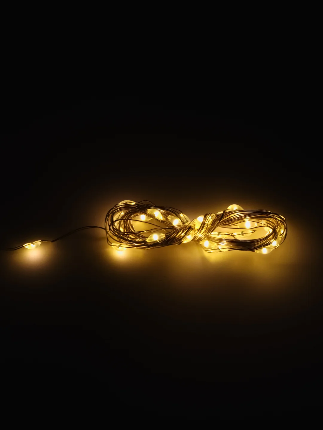 Светодиодная гирлянда пробка для декора 1, 2, 3 метра, 10, 20, 30 LED