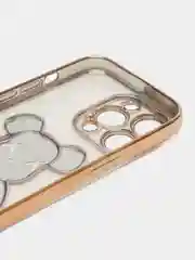 Золотой чехол для iPhone 11, 13, 14, 15, Pro, Max, чехол на айфон силиконовый с принтом KAWS