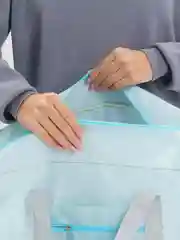 Голубой сумка дорожная, для спортзала, ручная кладь, размер 44*16*35 см