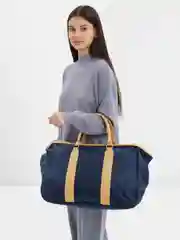 Индиго сумка дорожная кожаная