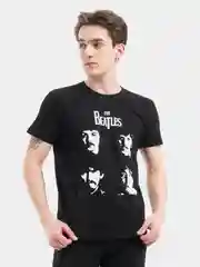 Футболка из хлопка с принтом The Beatles