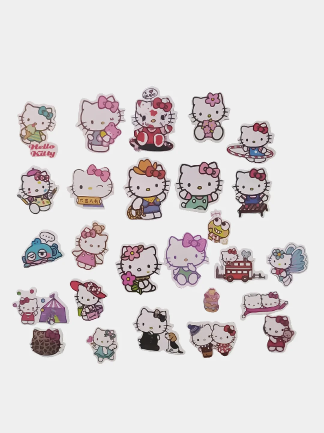 Черный наклейки для девочек Hello Kitty