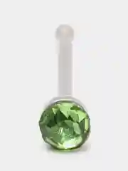 Лайм пирсинг в нос, 0,1 мм
