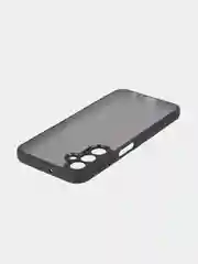 Черный чехол для Samsung Galaxy A24, пластиковый, ROSCO, противоударный, с силиконовой окантовкой