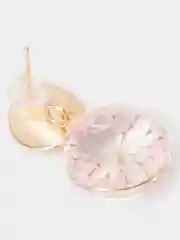 Серьги Цветы в камне