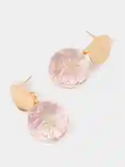 Серьги Цветы в камне