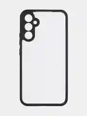 Прозрачный чехол для Samsung Galaxy A34 пластиковый с силиконом ROSCO противоударный с защитой камер