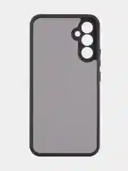 Черный чехол для Samsung Galaxy A34 пластиковый с силиконом ROSCO противоударный с защитой камер