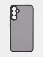 Черный чехол для Samsung Galaxy A34 пластиковый с силиконом ROSCO противоударный с защитой камер