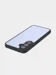 Прозрачный чехол для Samsung Galaxy A54 пластиковый ROSCO противоударный, с силиконовой окантовкой