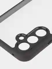 Прозрачный чехол для Samsung Galaxy A54 пластиковый ROSCO противоударный, с силиконовой окантовкой