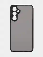 Черный чехол для Samsung Galaxy A54 пластиковый ROSCO противоударный, с силиконовой окантовкой