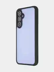 Белый чехол для Samsung Galaxy A54 пластиковый ROSCO противоударный, с силиконовой окантовкой
