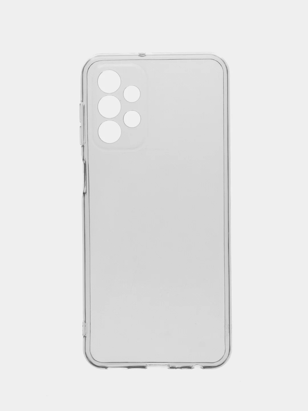 Прозрачный чехол Samsung Galaxy A23, Самсунг Галакси А23 силиконовый, матовый, цветной