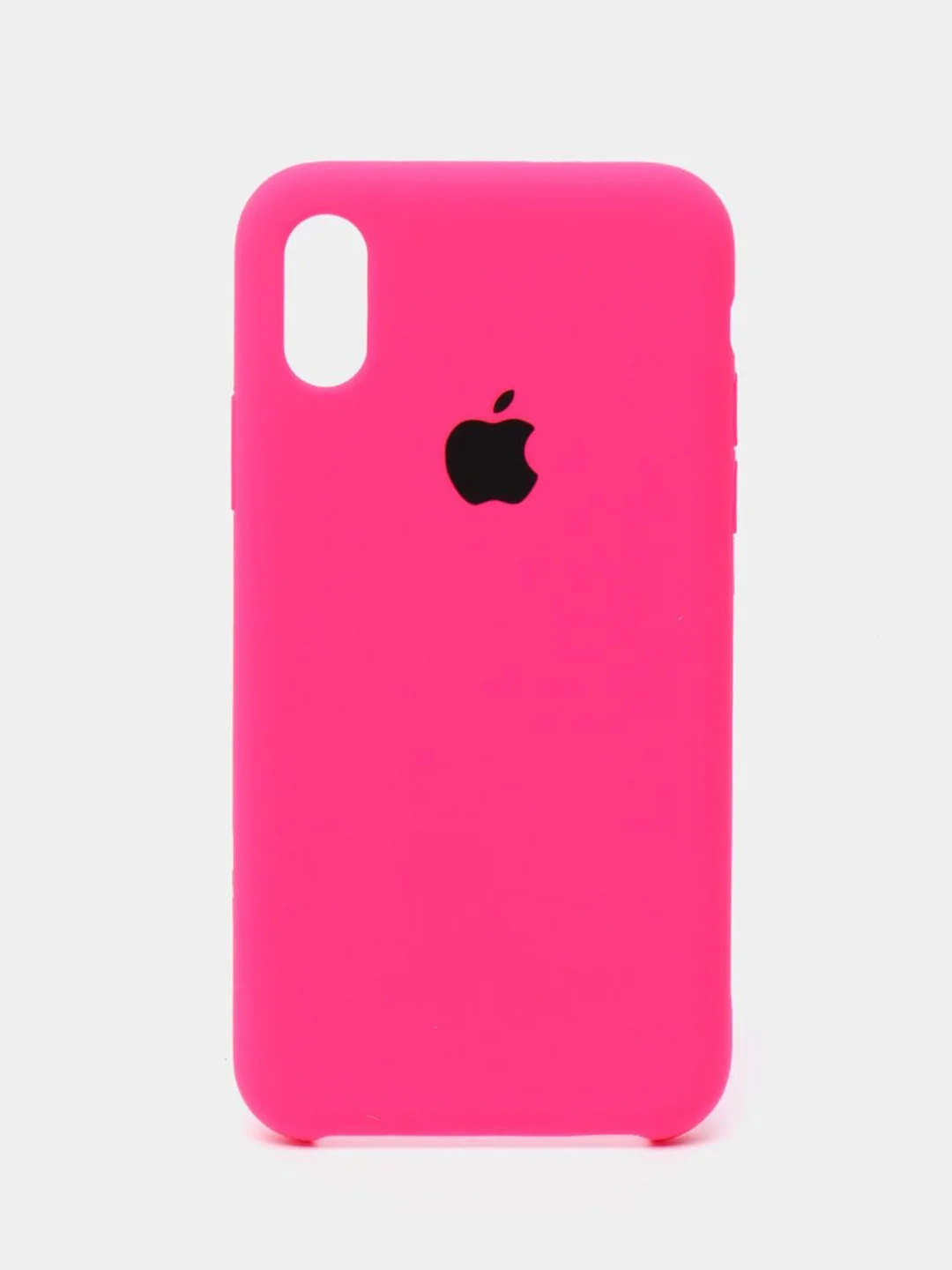 Фуксия чехол Silicone Case ( Чехол силиконовый ) для iPhone XS / XS MAX