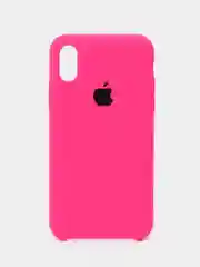Фуксия чехол Silicone Case ( Чехол силиконовый ) для iPhone XS / XS MAX