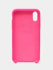 Фуксия чехол Silicone Case ( Чехол силиконовый ) для iPhone XS / XS MAX