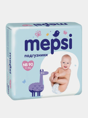 Подгузники Mepsi NB -6 кг 90 шт