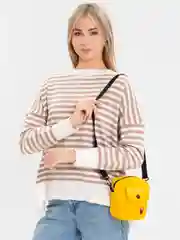 Желтый сумка женская через плечо