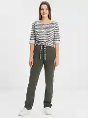 Хаки костюм футболка+брюки - Fashion sports - 378 - хаки