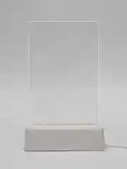 Белый акриловая доска для заметок и рисования с подсветкой 3D, планшет, светильник, ночник