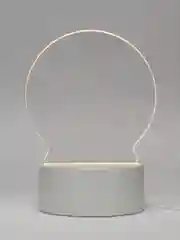Слоновая кость акриловая доска для заметок и рисования с подсветкой 3D, планшет, светильник, ночник