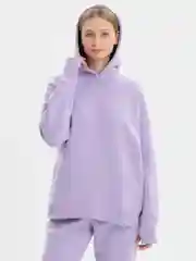 Сиреневый костюм двойка, женский