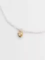 Серый цепочка на шею