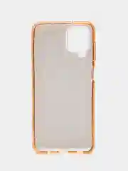 Голубой чехол Samsung Galaxy A12 / M12, Самсунг Галакси А12 / М12 блестящий сияющий