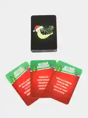 Черный настольная карточная игра для взрослой компании 18+ / Карты игральные на новый год
