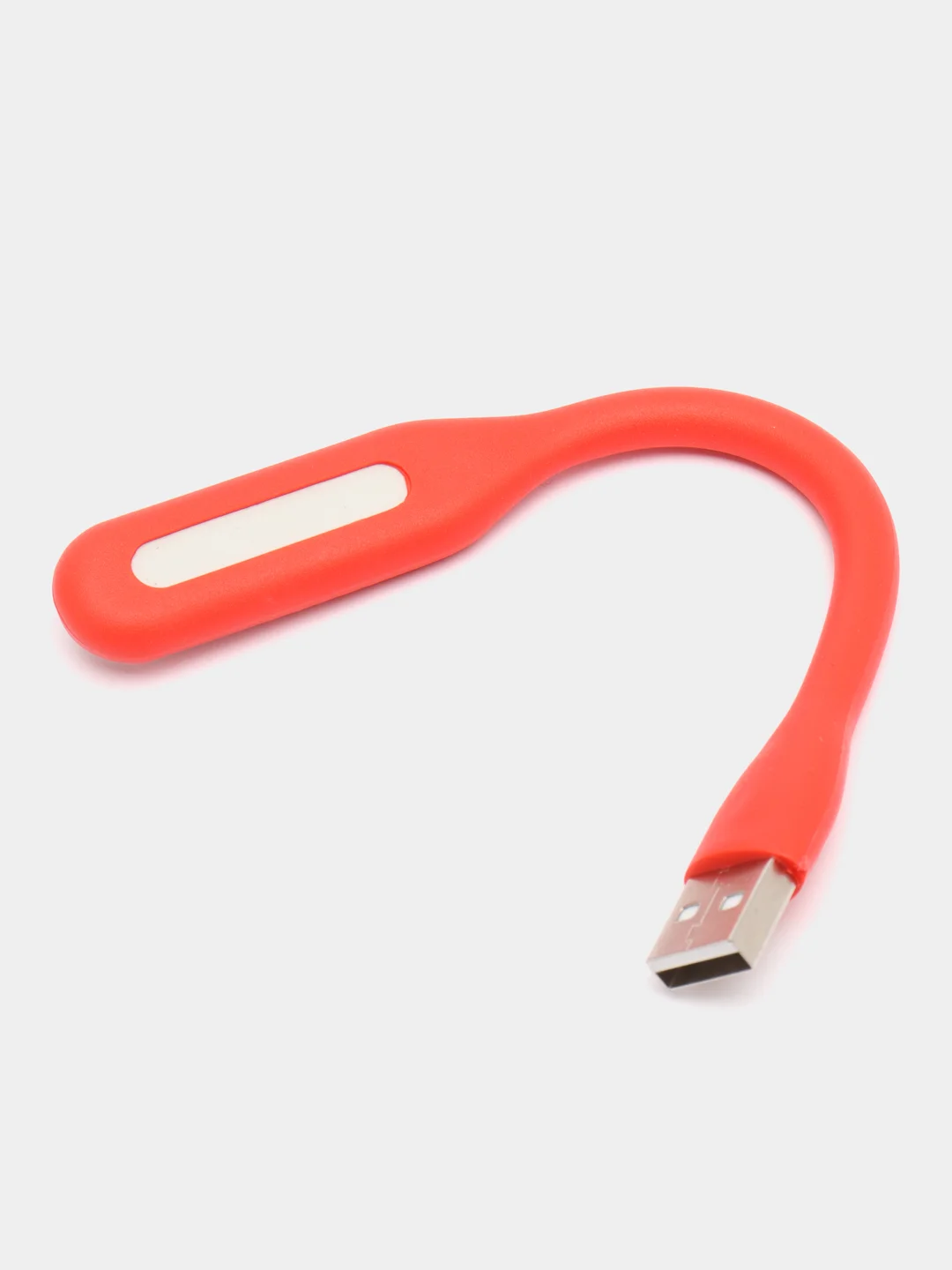 Светильник светодиодный LuazON A-05, USB, гибкий, 5 Ватт, 6 диодов, красный