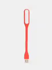 Светильник светодиодный LuazON A-05, USB, гибкий, 5 Ватт, 6 диодов, красный